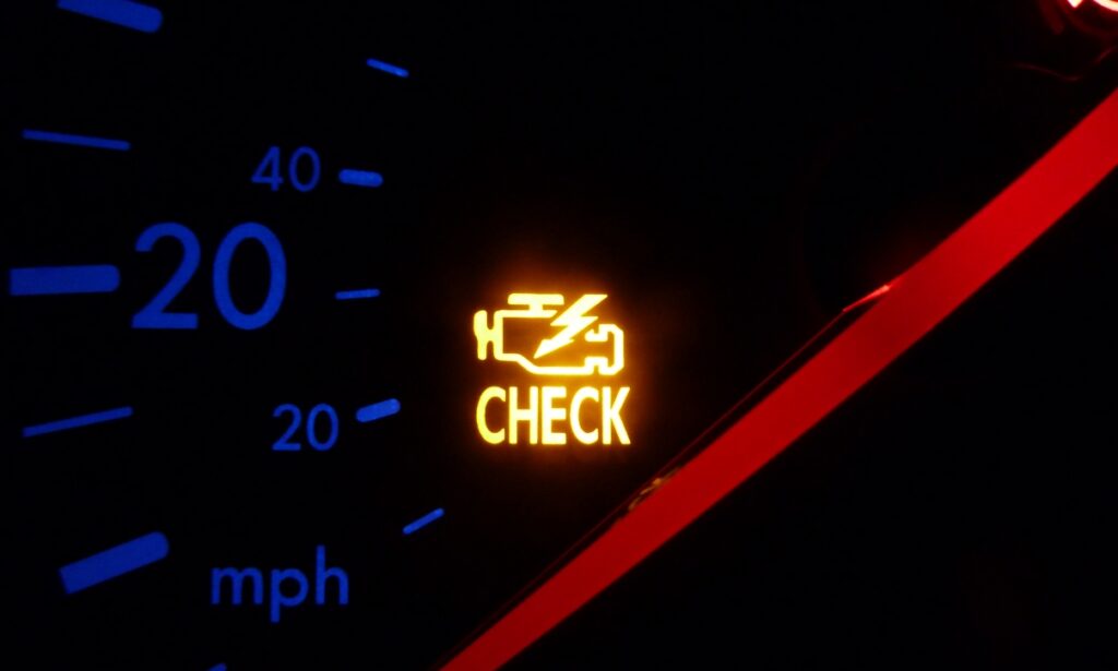 ошибка check engine