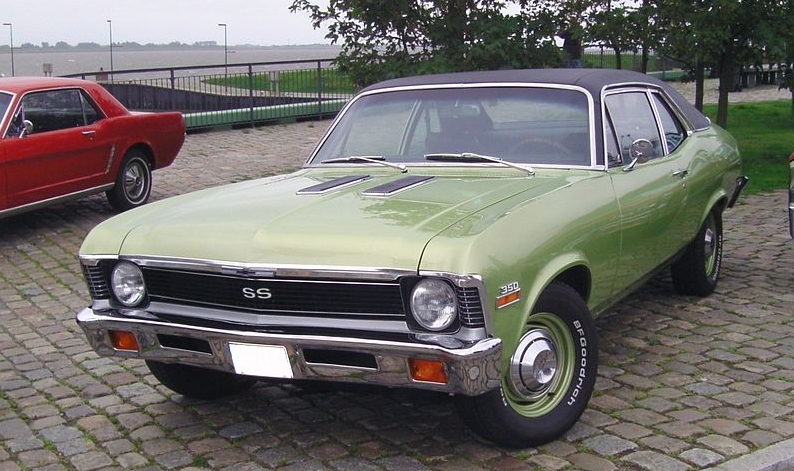 Chevrolet Nova SS 1965-1972г.выпуска 2 Chevrolet Nova SS