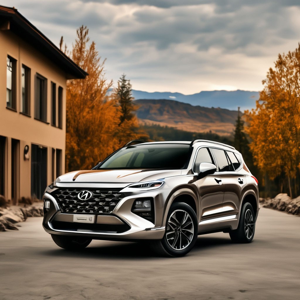 Обзор Hyundai Santa Fe 2023 года выпуска 2 Hyundai Santa Fe 2023