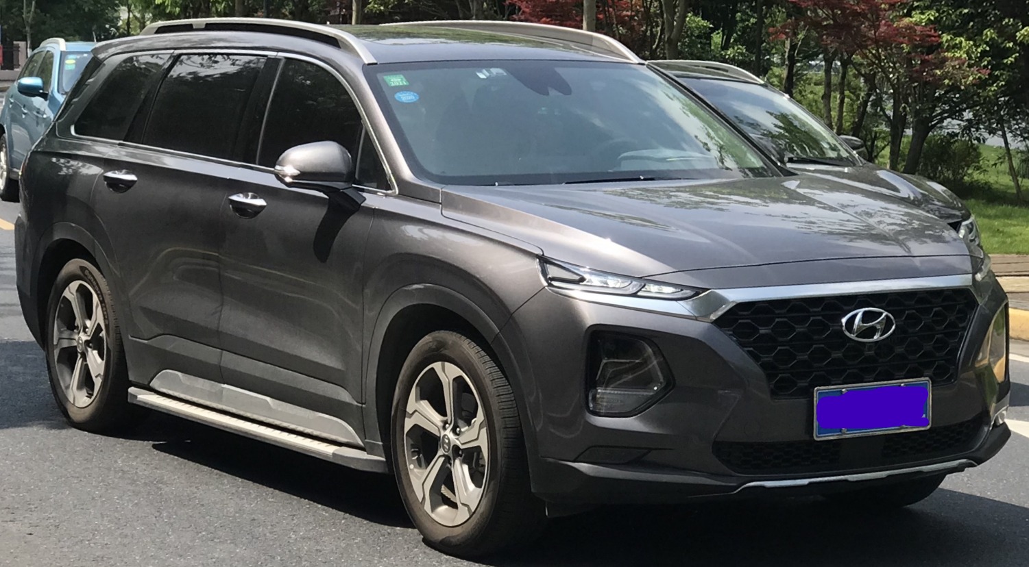 Машины в реальной жизни 25 Hyundai Santa Fe 2023