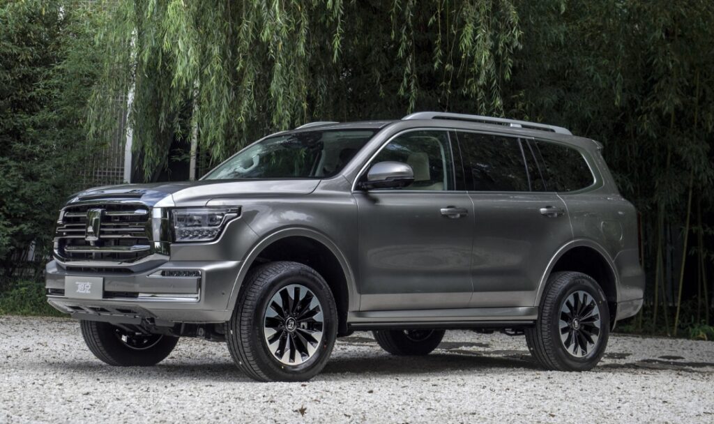 Китайский TANK: рамный внедорожник нового поколения 1 китайский tank